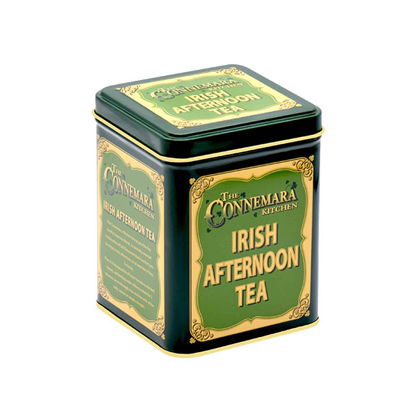 Double lid tea tin