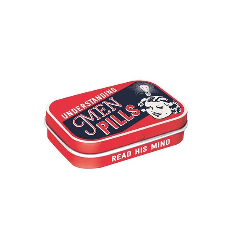 Candy metal tin case