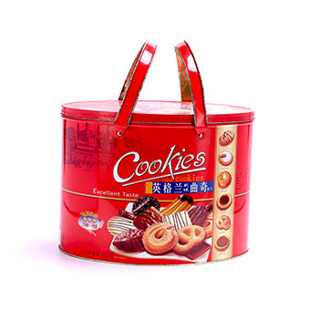 Cookie tin box packaging