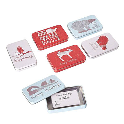 Small metal tin box wholesale