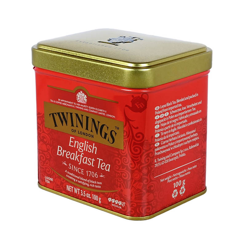 Twinings tea tin box manufacturer