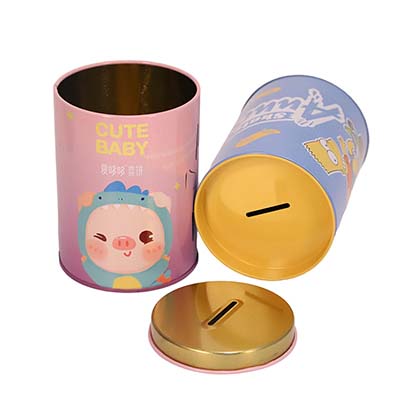 cheap tin piggy bank