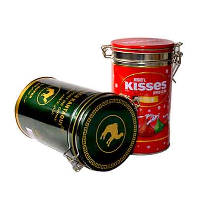 Coffee cans with lids