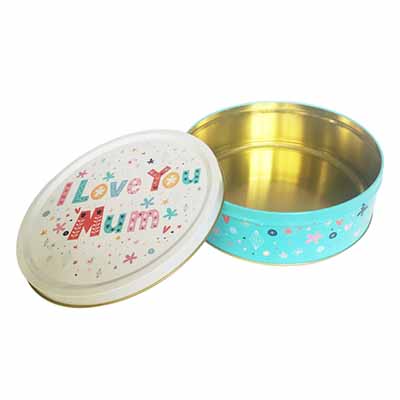 Metal gift tins