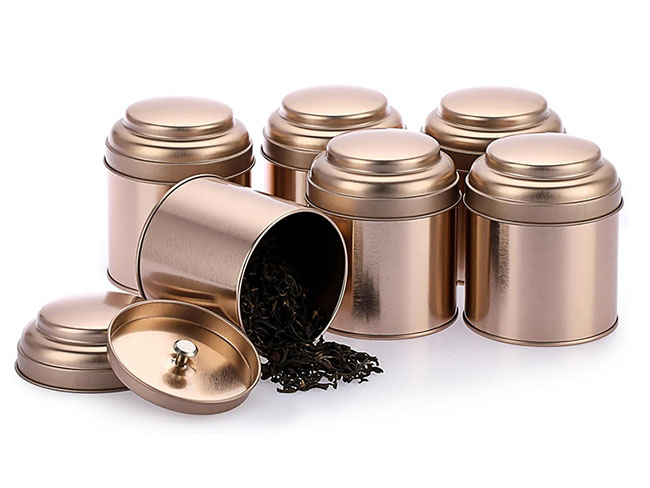 Double Lid Tea Tins