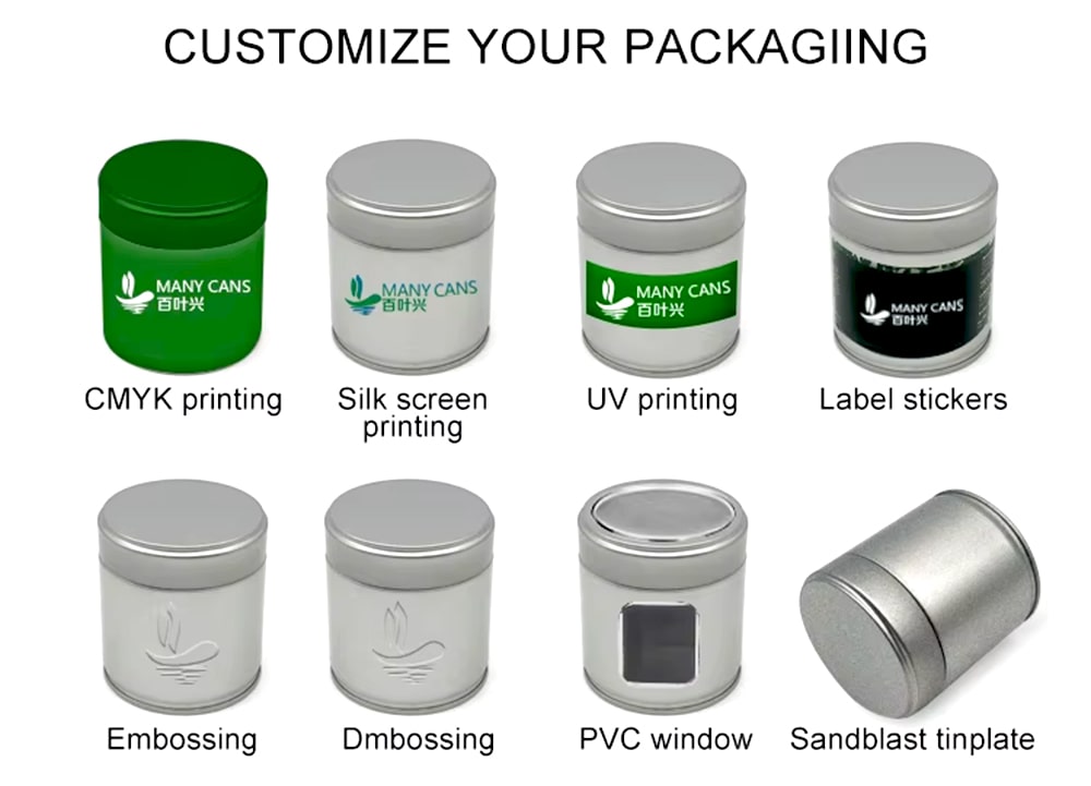custom matcha tin can