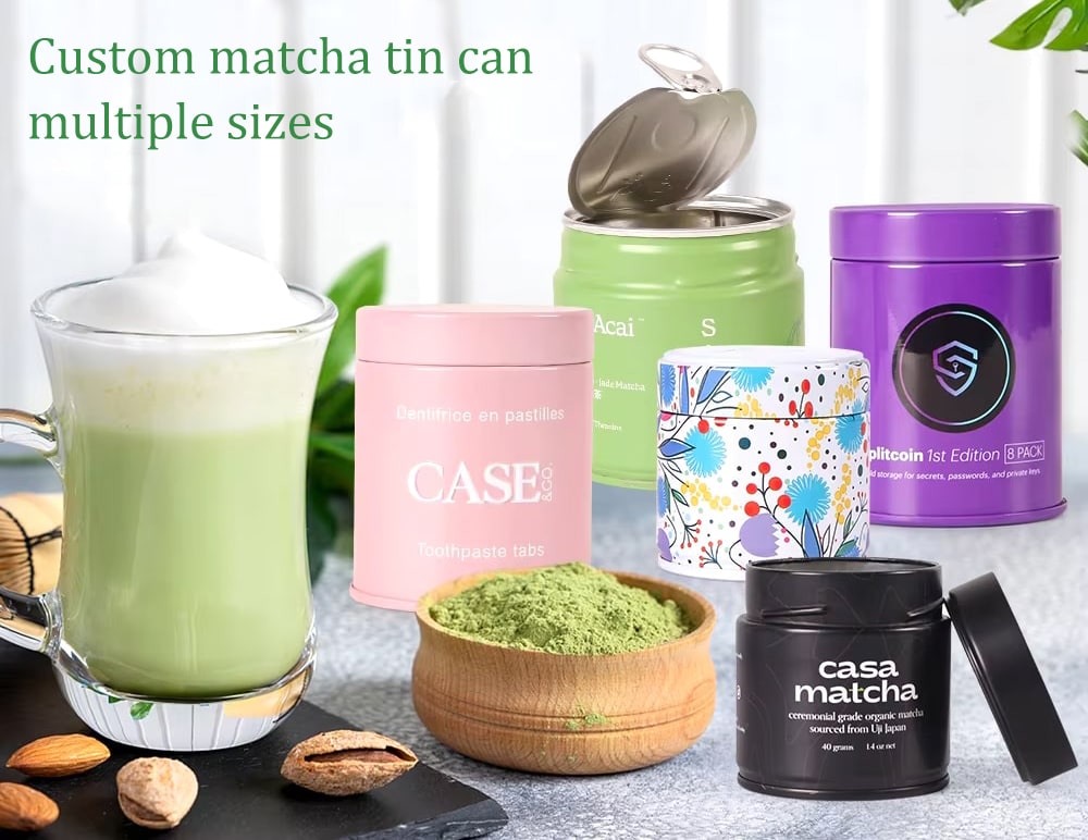 matcha tin manufacturer