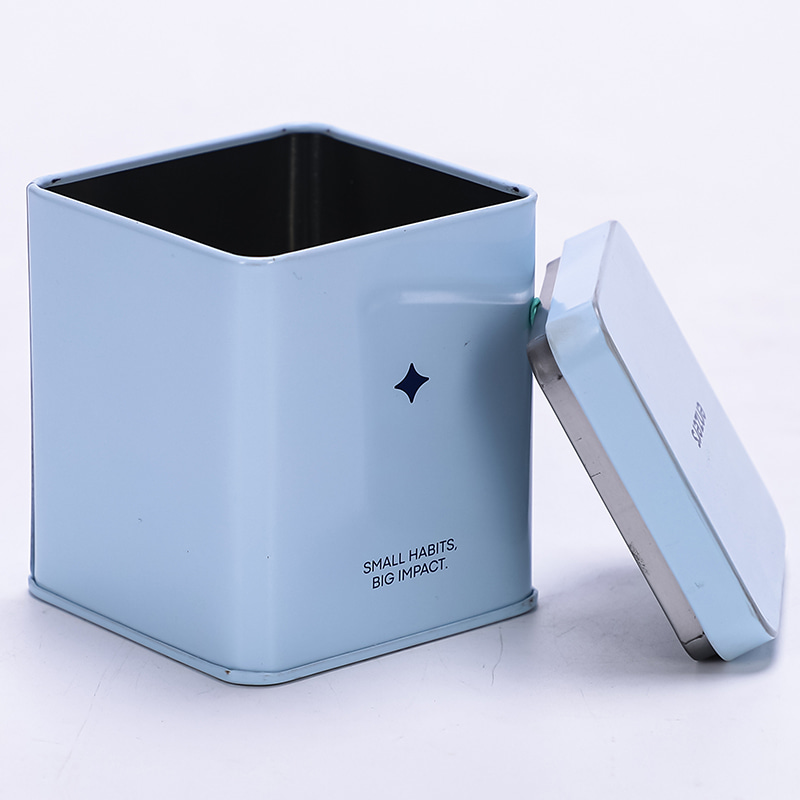 tea tin container