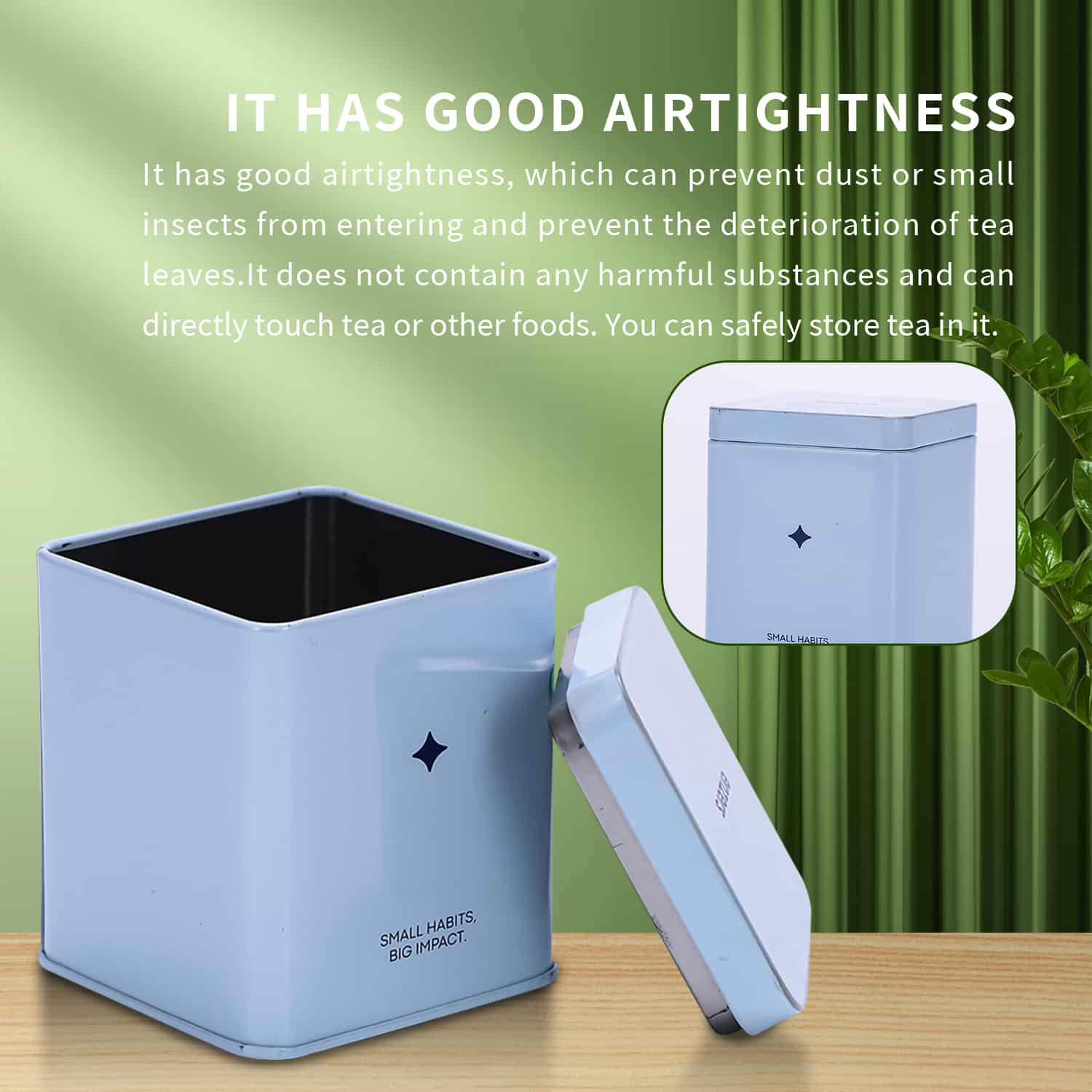 custom tea tin wholesale
