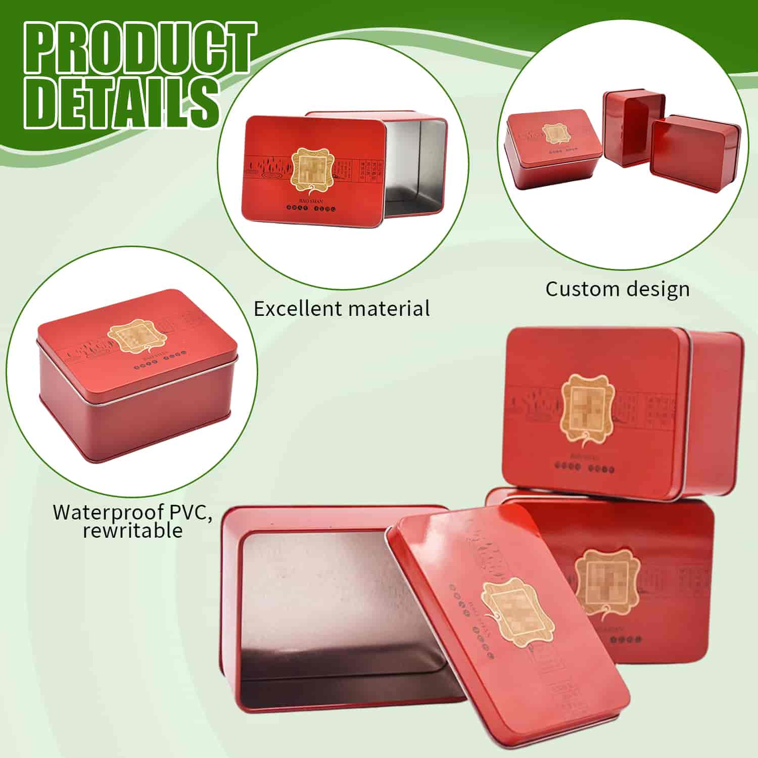 tea tin box suppliers
