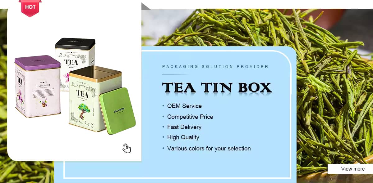 tea tin box factory