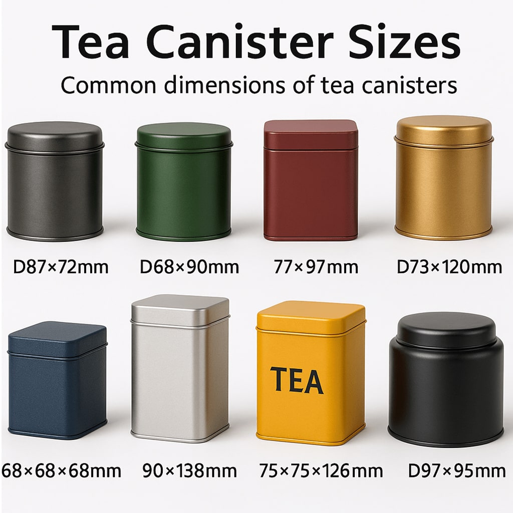 decorative tea tin wholesale