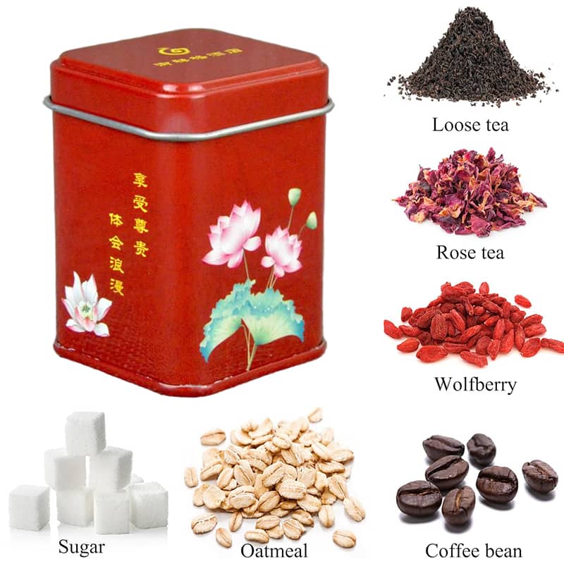custom coffee tins