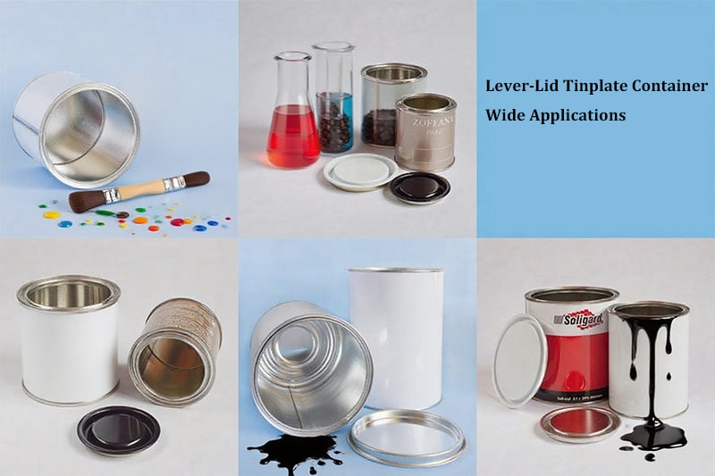 Lever Lid Tinplate Container Manufacturer