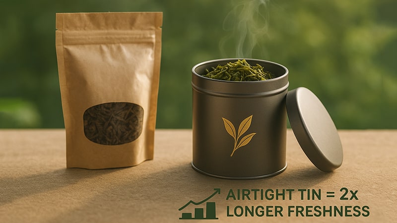 tea tins wholesale