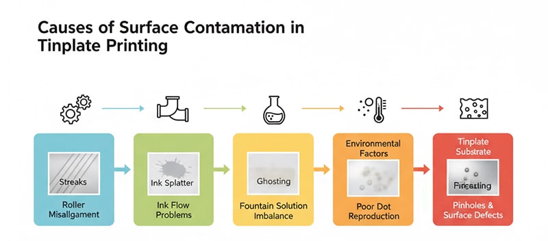 causes of surface contamination diagram causes of surface contamination diagram
