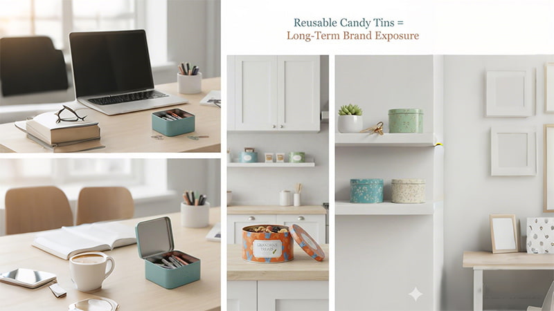 wholesale metal candy tins