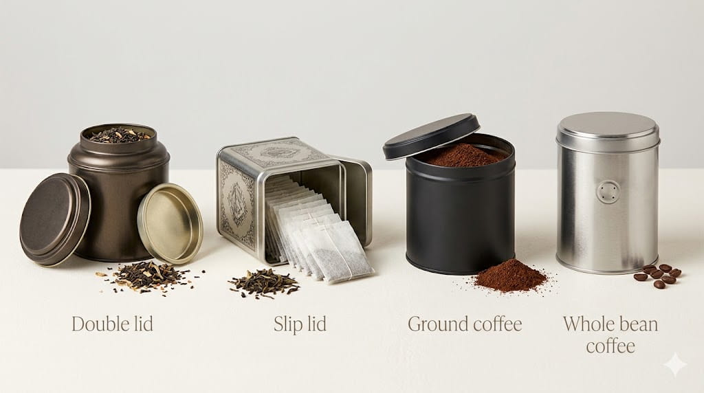 Food-Grade Tin Packaging