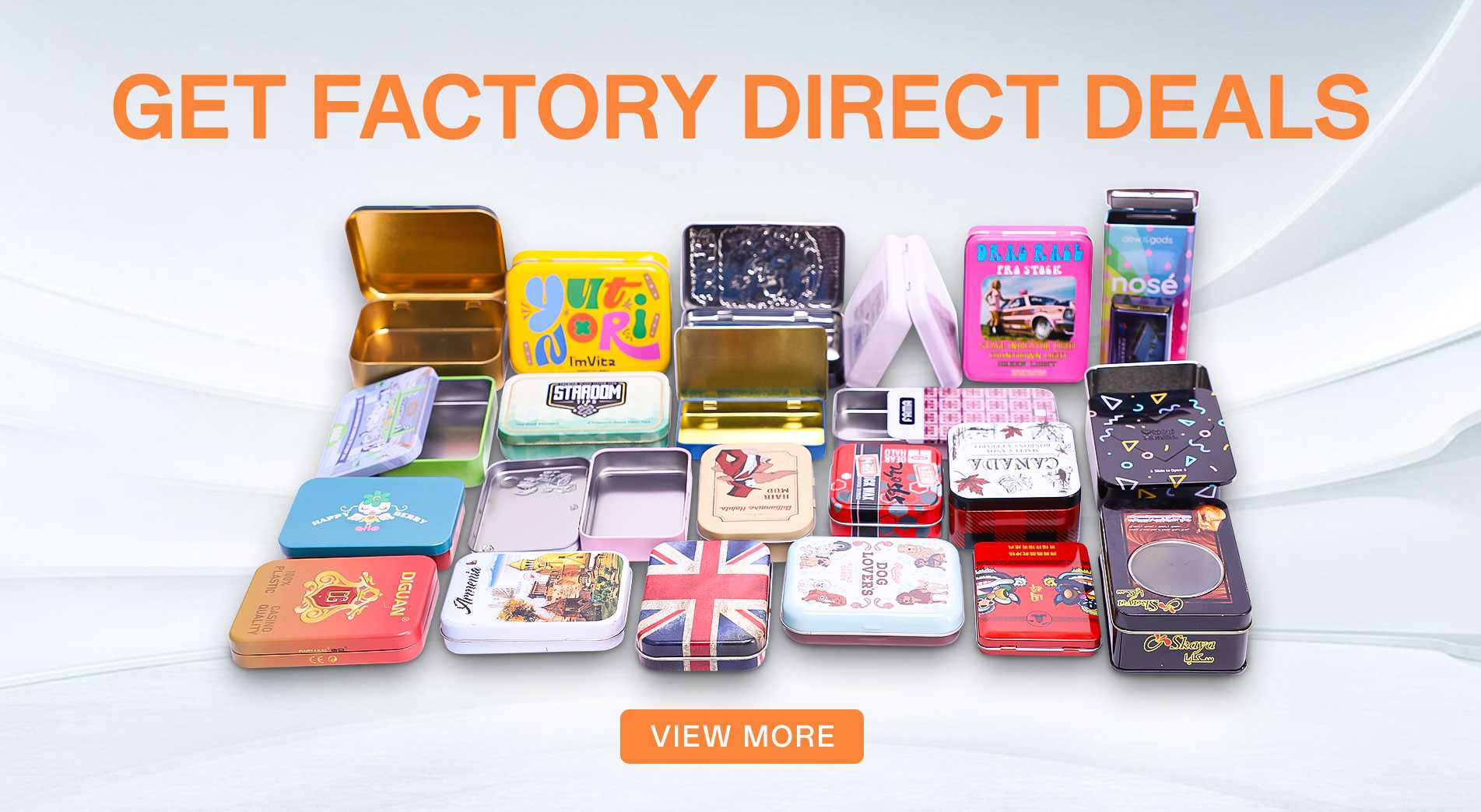 Candy tin packaging manufacturer