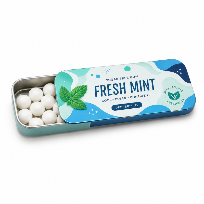 rectangular slide tin