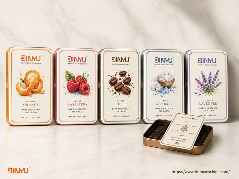 Ingredient-Driven Flavor Tin Series