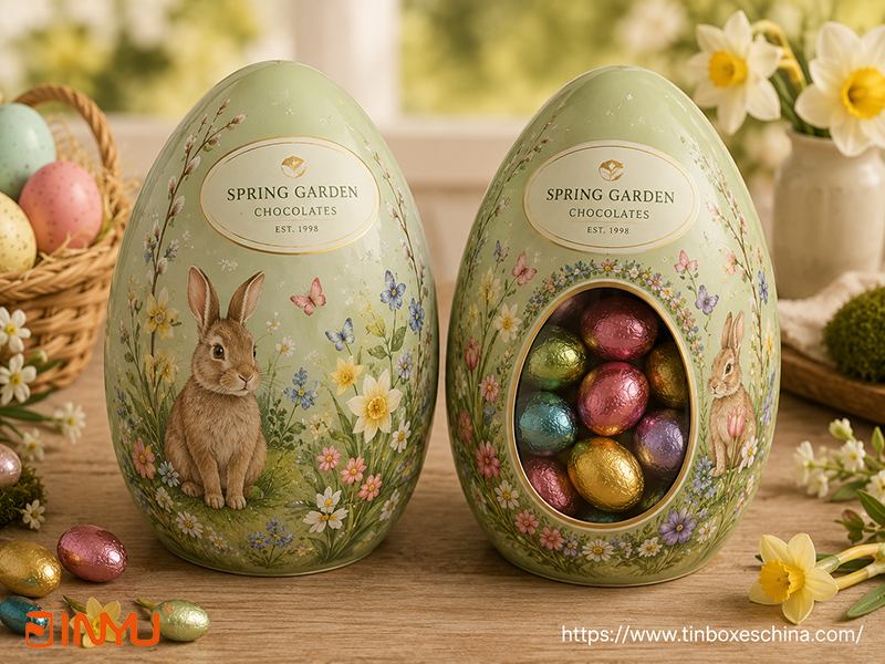 Easter Egg Chocolate Tin
