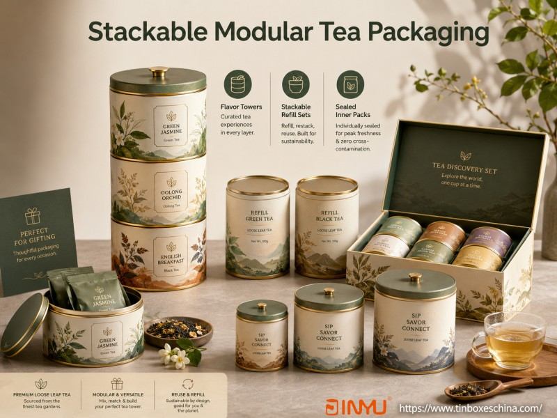 Stackable Modular Tea