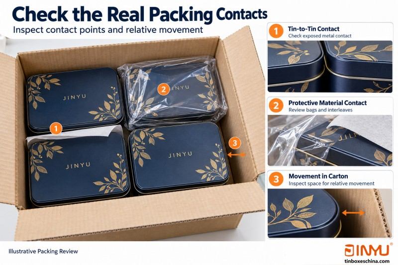 Check the Real Packing Contacts Check the Real Packing Contacts